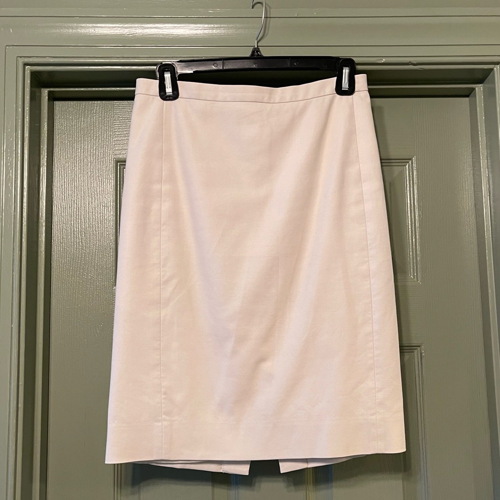 J. Crew - No. 2 Ivory Pencil Skirt